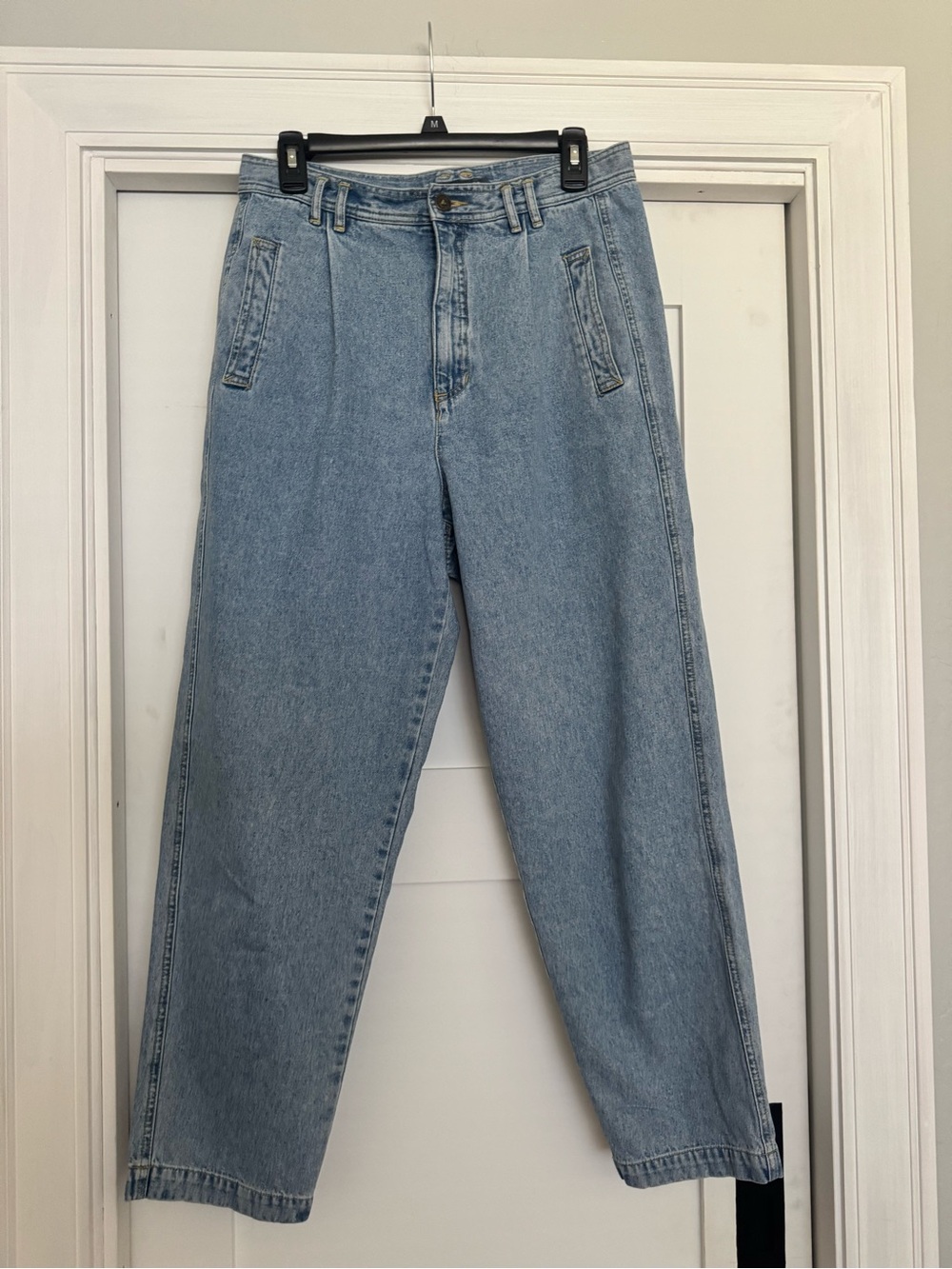 Vintage Liz Wear Light Blue Women's High-Rise Straight Jeans